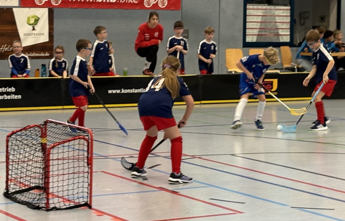 Unsere U9 im Spiel gegen Taunusstein